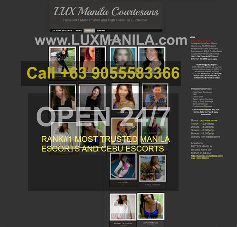 manilacourtesan|LUX Makati Courtesans .